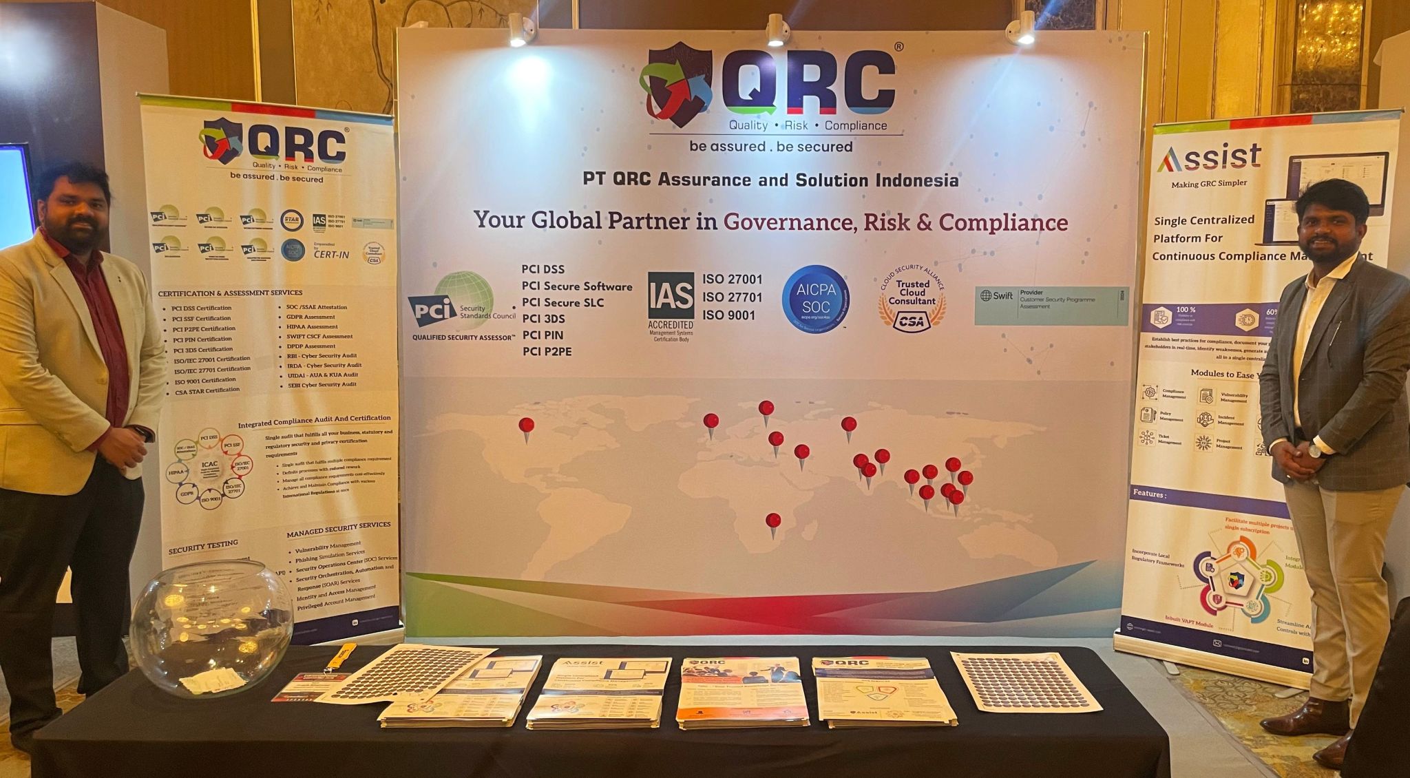 QRC Expands Regional Engagement at CyberSec Indonesia 2025