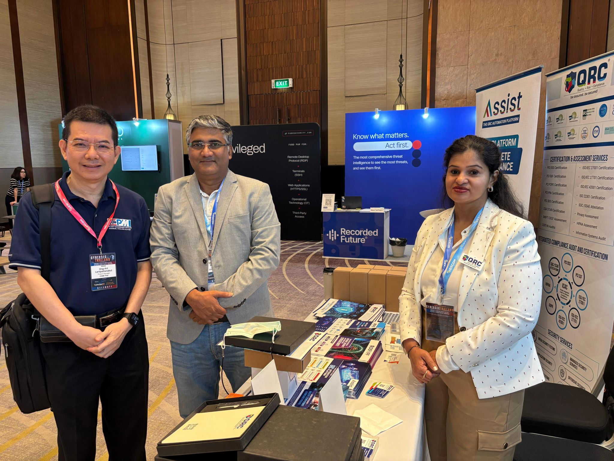 QRC Participates as Sponsor at CyberSec Thailand Conference 2025