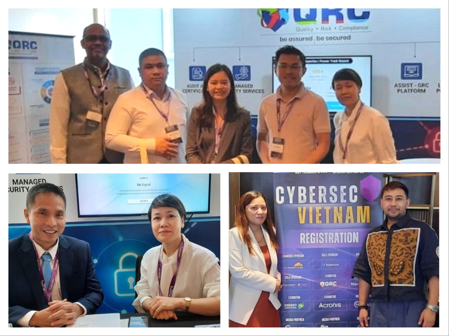 QRC Engages with Cybersecurity Leaders at CyberSecVN 2025