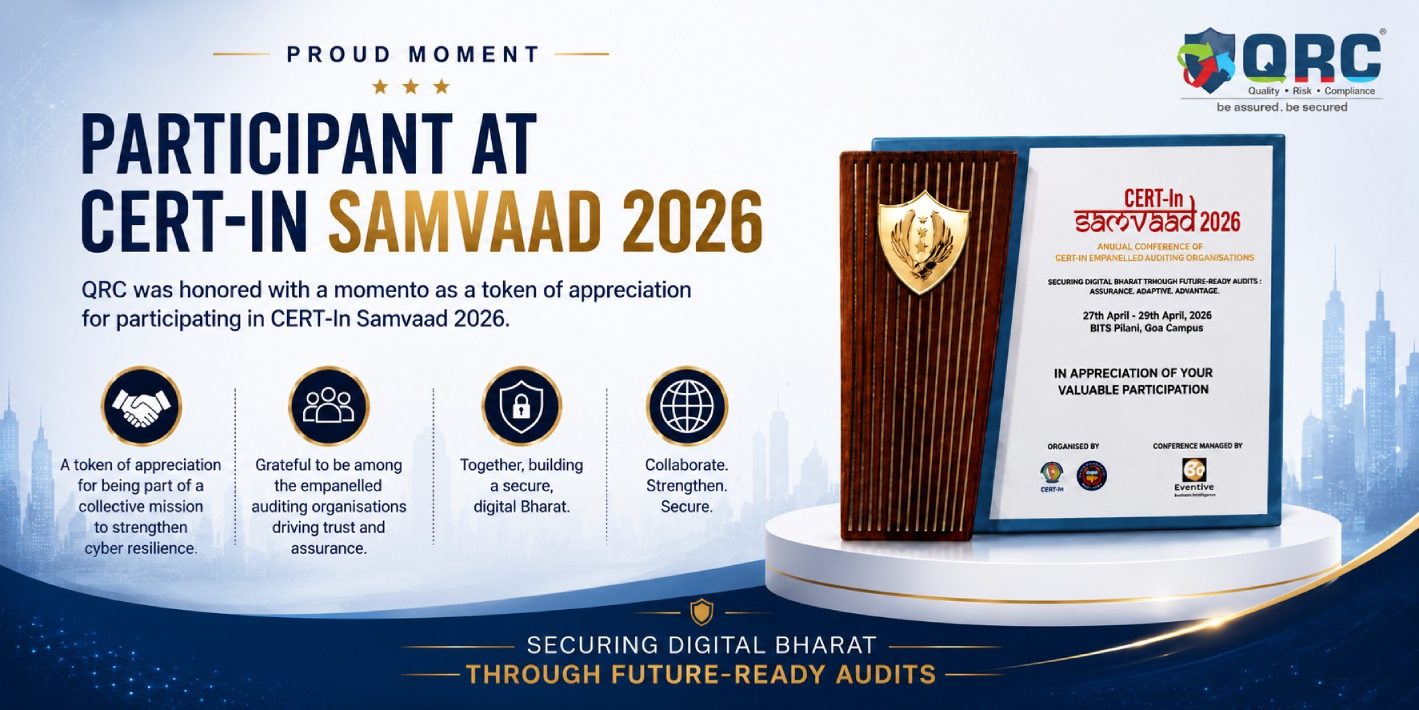 QRC Joins CERT-In Samvaad 2026 to Shape Audit's Future