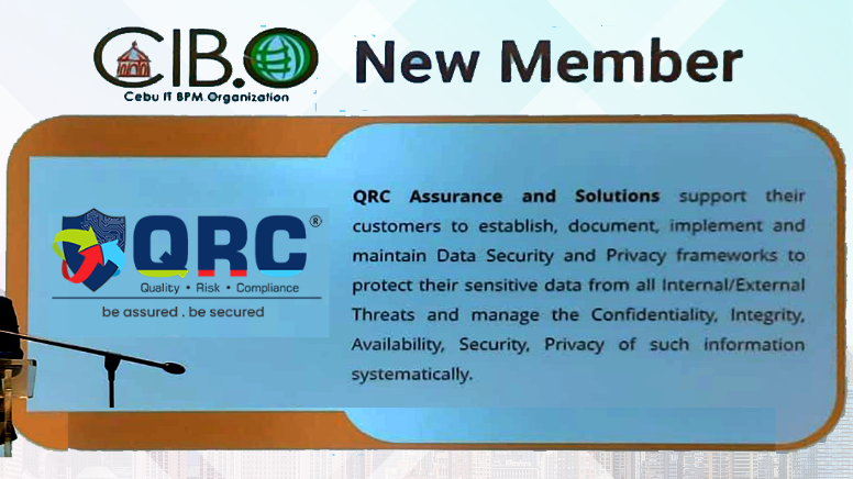 Cebu IT BPM inducts QRC as a new member