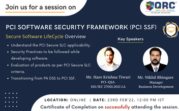 PCI Software Security Framework | Secure Software LifeCycle