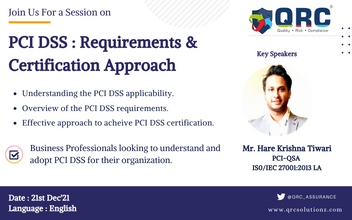 PCI DSS | Requirements And Certification Approach